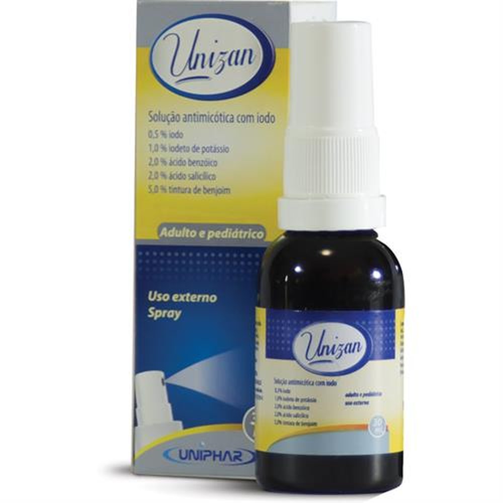 Soluçao Antimicotica Unizan Spray 30Ml - UNIPHAR