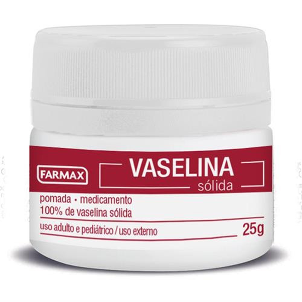 Vaselina Solida 25 Gramas - FARMAX