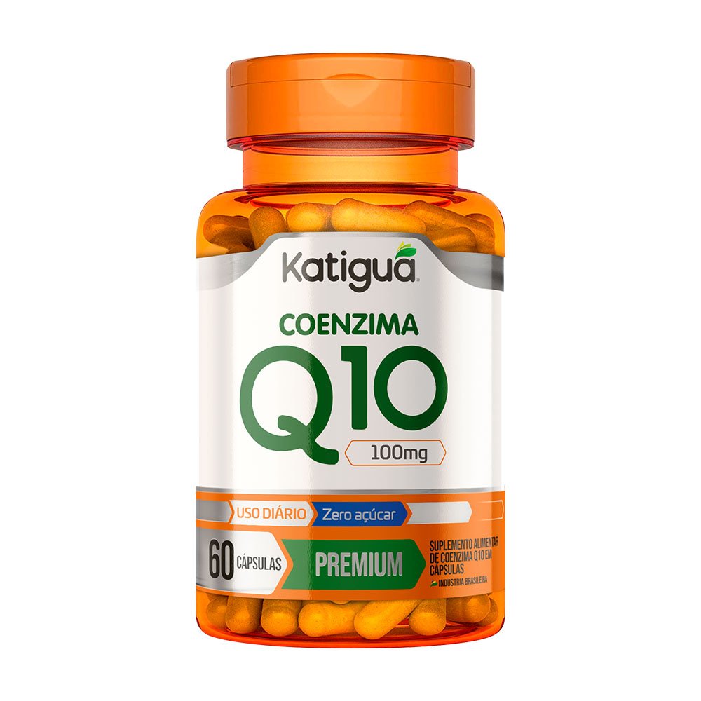 Coenzima Premium Q10 100Mg Com 60 Capsula - KATIGUA