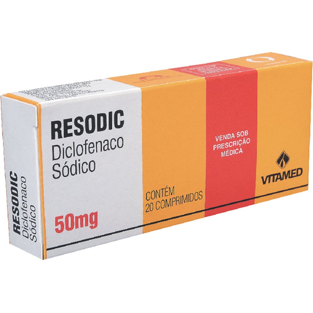 Resodic 50Mg Caixa 20 Comprimido - VITAMED