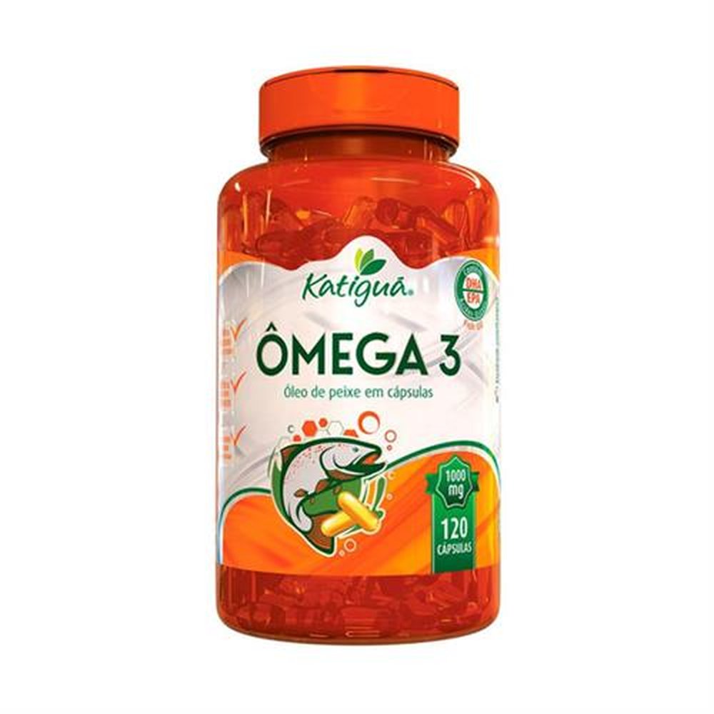 Omega 3 1000Mg Pote Com 120 Capsula - KATIGUA