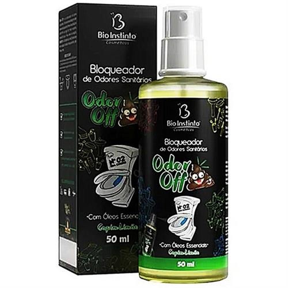 Odor Off Bloqueador Sanitario Capim Limao 50Ml - BIO InsulinaTINTO