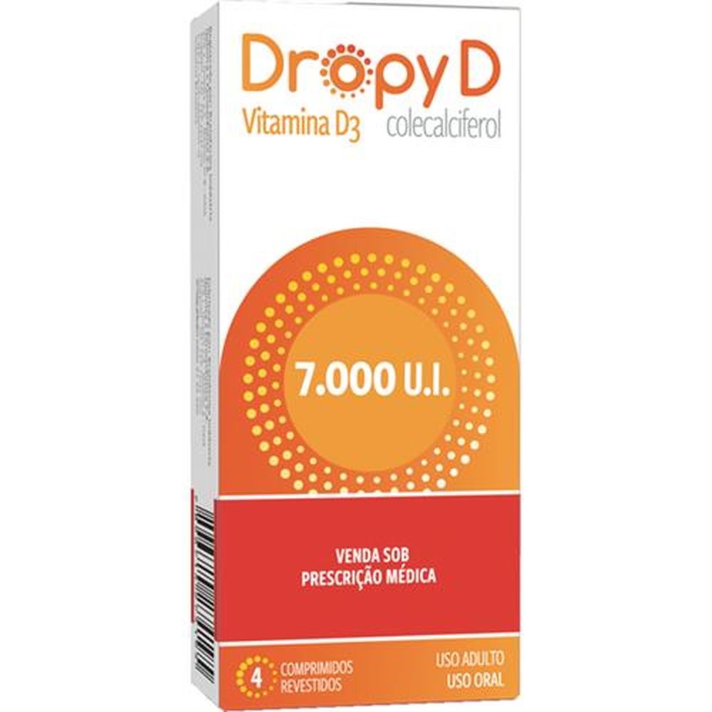Dropy D 7-000 Ui Com 4 Comprimido Revestido - NEO QUIMICA