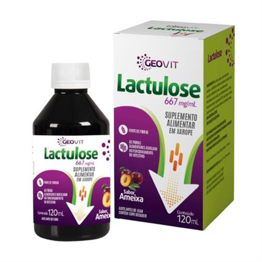 Lactulose 667Mg Sabor Ameixa 120Ml - A2F