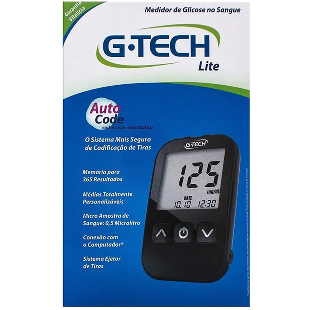 Medidor Gliclose Free Lite Auto Code - G-TECH