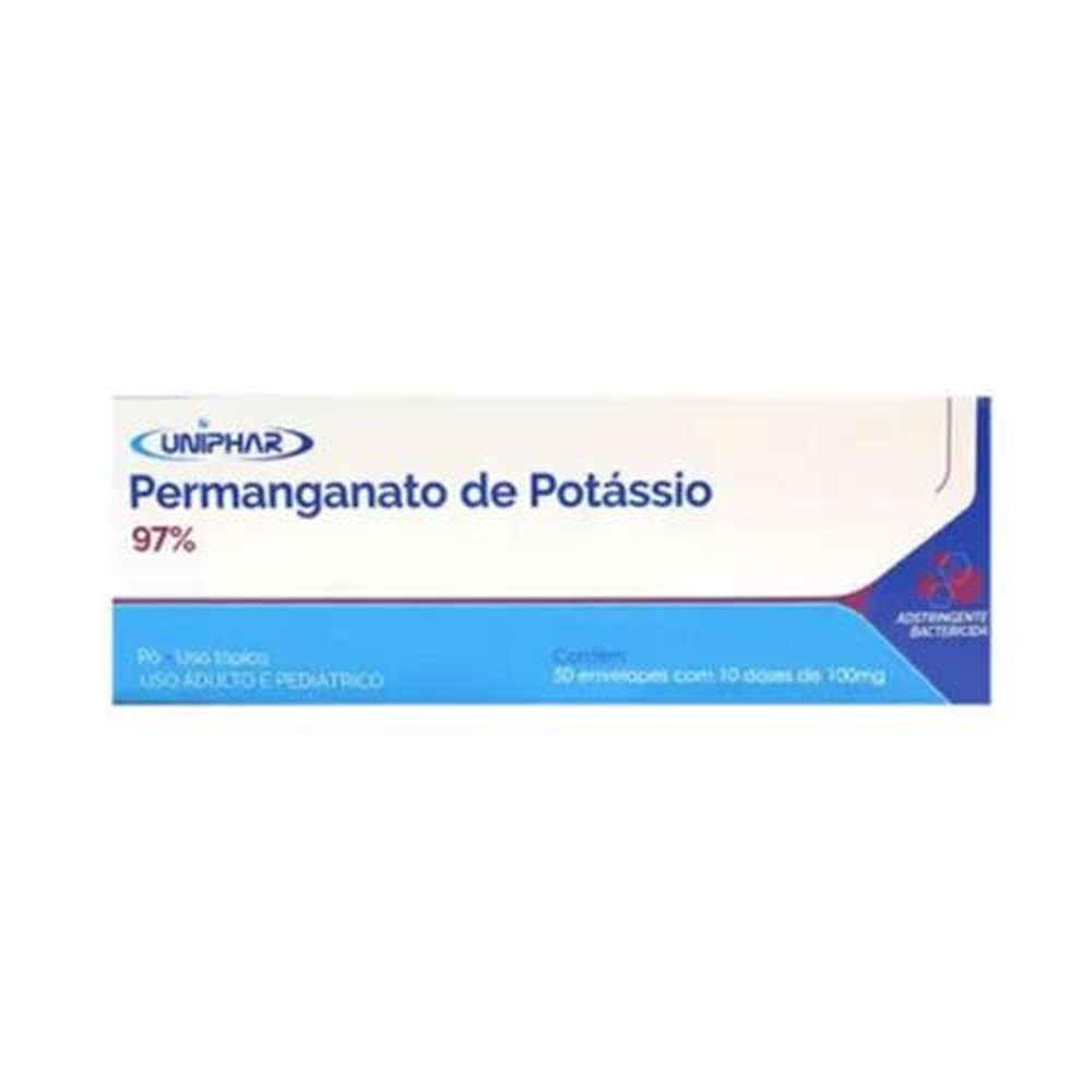 Permanganato De Potassio Com 50 Envelope - UNIPHAR