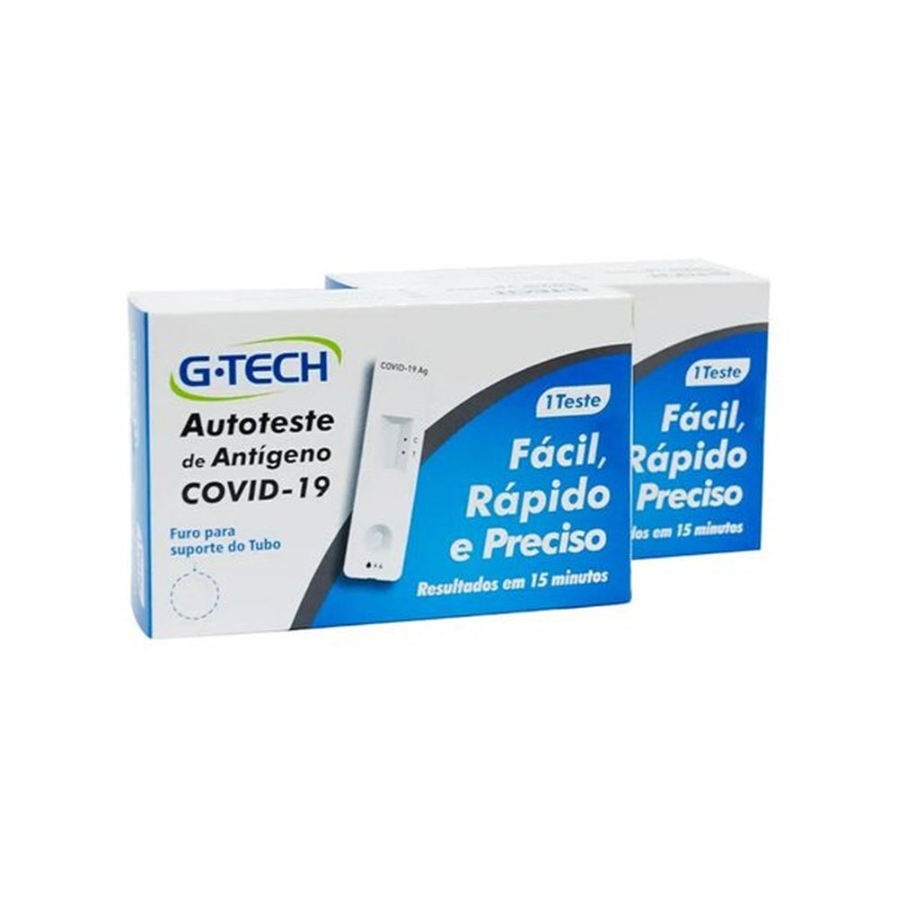 Autoteste Rapido Covid-19 Com 1 Unidade -Swab- - G-TECH