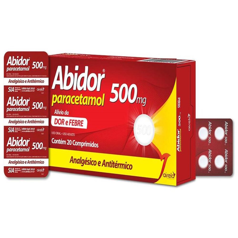 Abidor 500Mg Com 20 Comprimido - AIRELA