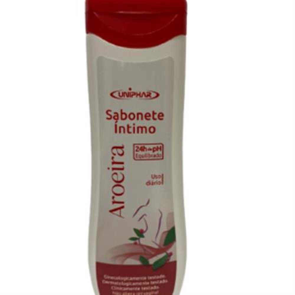Sabonete Intimo Aroeira 200Ml - UNIPHAR