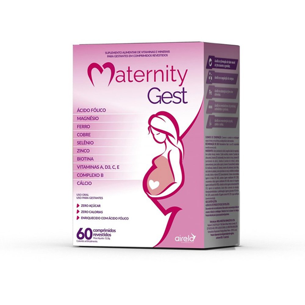 Maternity Gestante Com 60 Comprimido - AIRELA