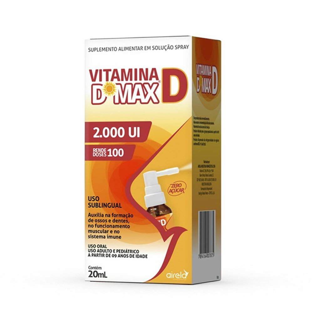 Dmax 2.000 Ui Spray 20Ml - AIRELA