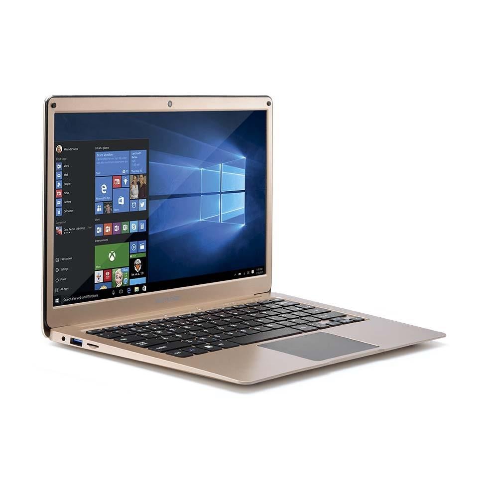 Notebook Multilaser Legacy Air Intel Celeron 4GB capac. de até 152GB (32GB+120SSD) 13.3 Pol Full HD Win 10 Dourado - PC241