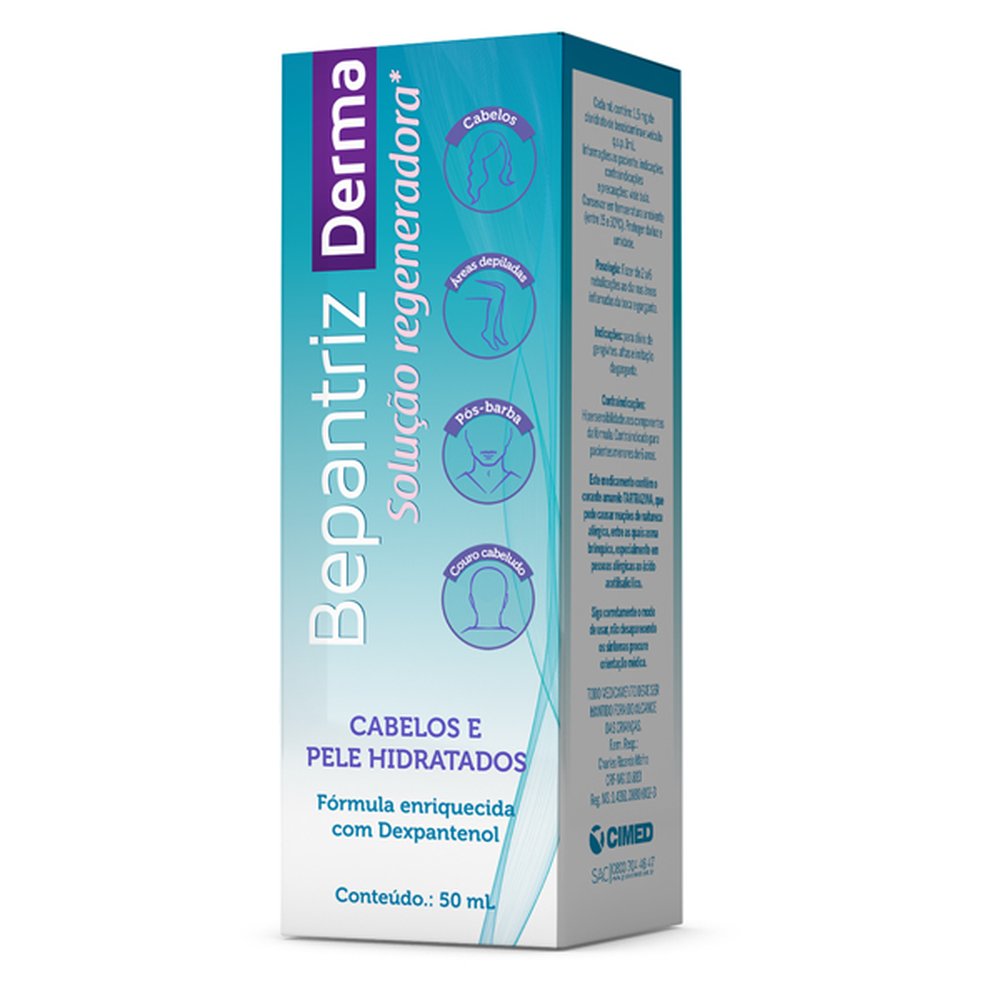 Bepantriz Dermatologico Soluçao 50Ml - CIMED