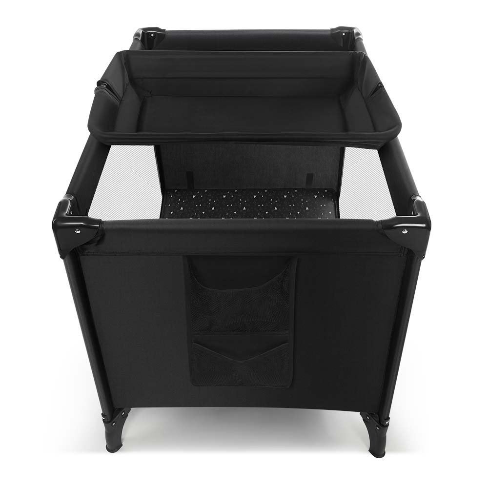 Berço Desmontável Sleepy Time Preto Weego - 4065