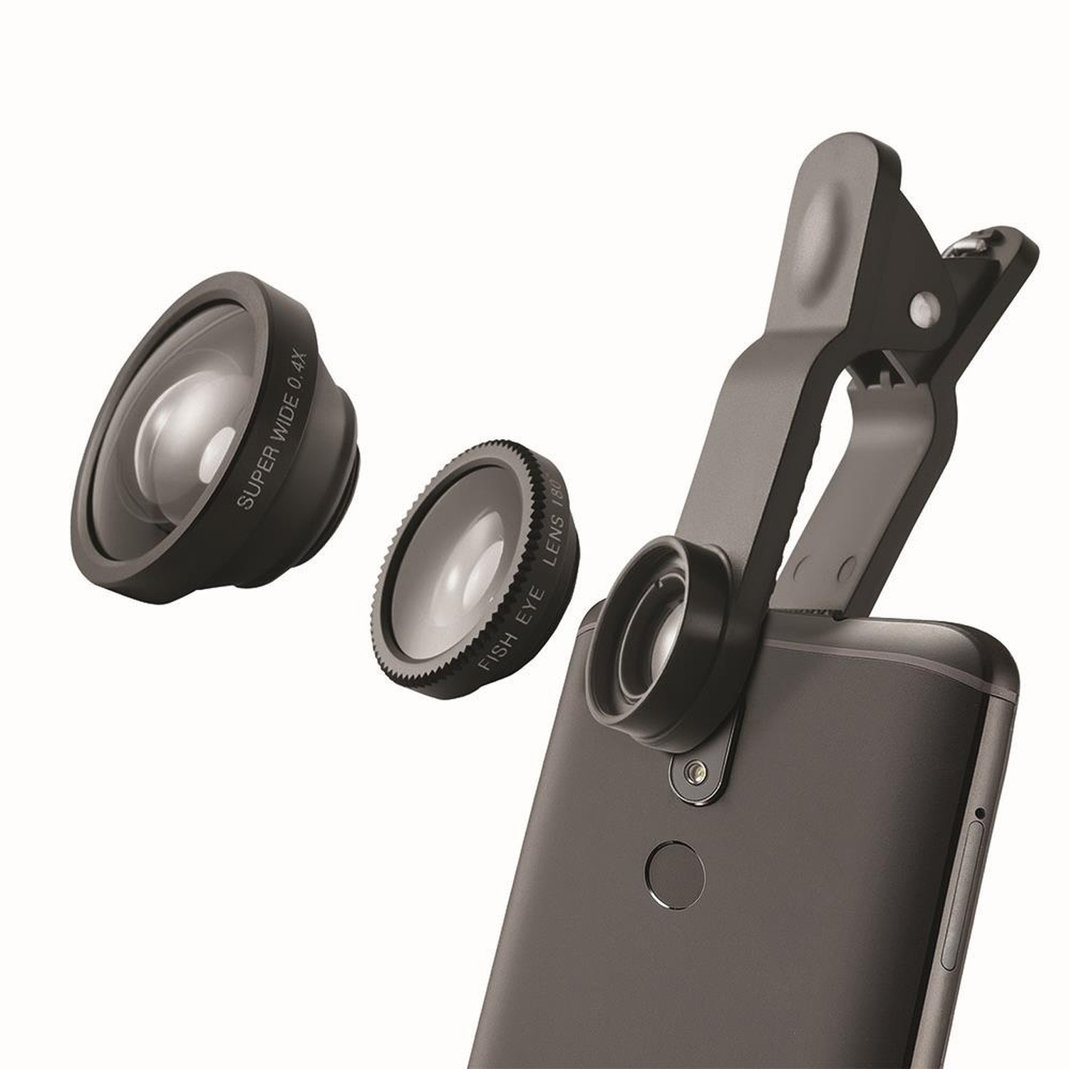 Kit De Lentes Multilaser 3 em 1 Para Smartphone Universal - AC326