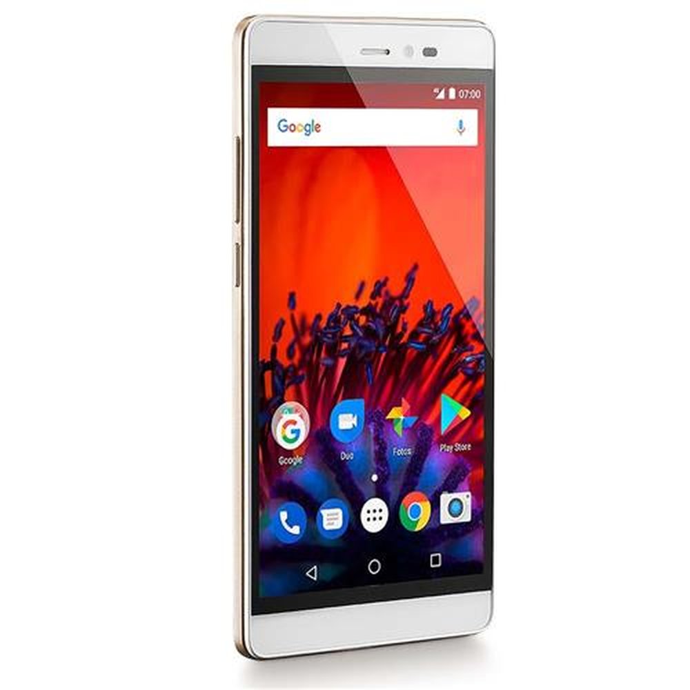 Smartphone Ms60F 4G Tela 5,5 Sensor De Impressão Digital 1Gb Ram Dual Chip Android 7 Multilaser Dourado - P9056