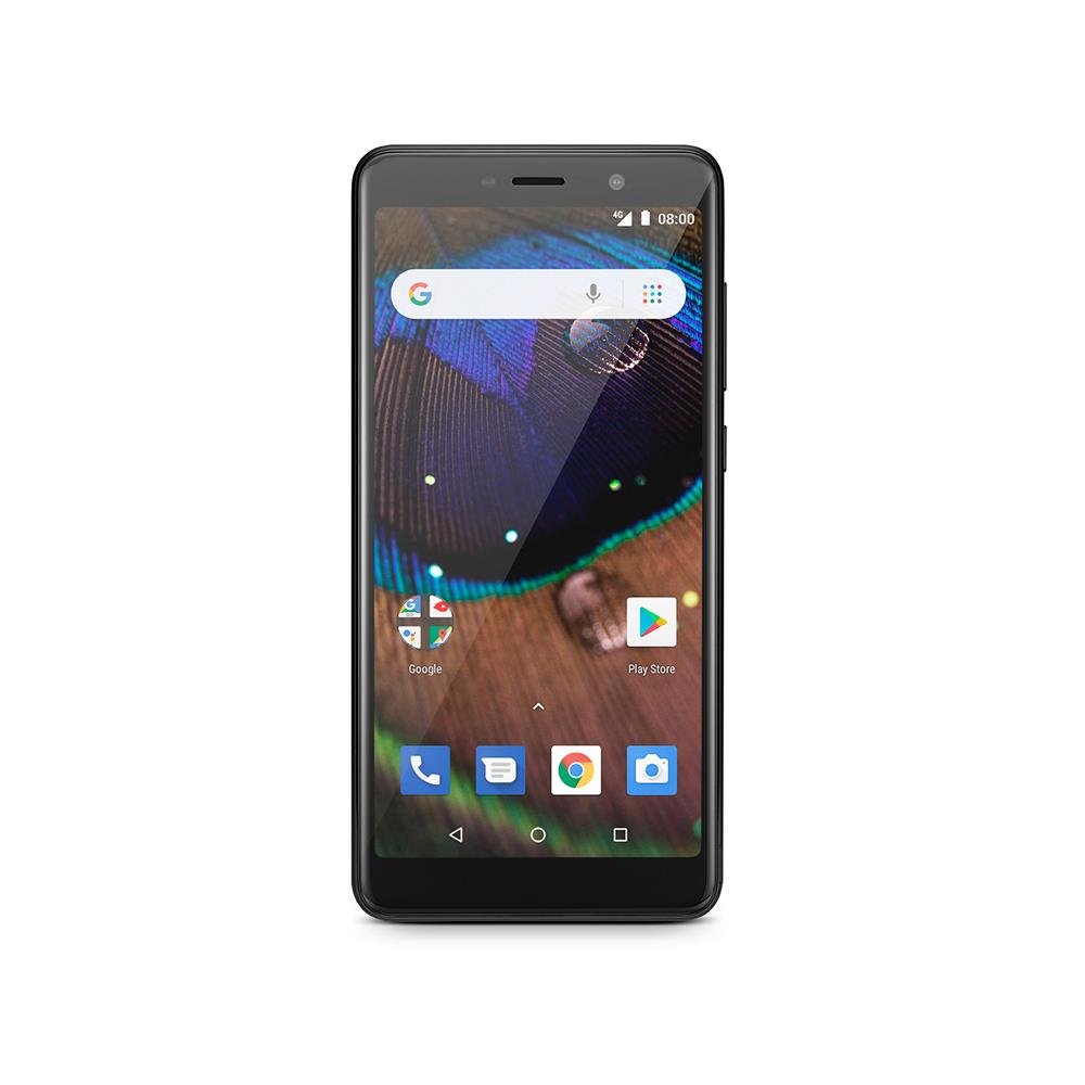 Smartphone Multilaser Ms50X 4G 1GB RAM 16GB Quad-Core Tela 5,5 Pol. Dual Chip Android 8.1 Preto - P9074