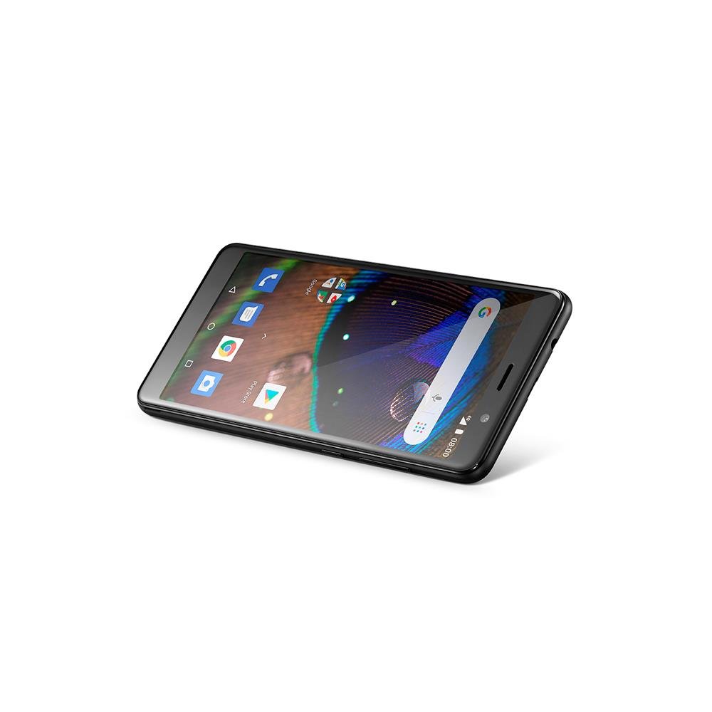 Smartphone Multilaser Ms50X 4G 1GB RAM 16GB Quad-Core Tela 5,5 Pol. Dual Chip Android 8.1 Preto - P9074