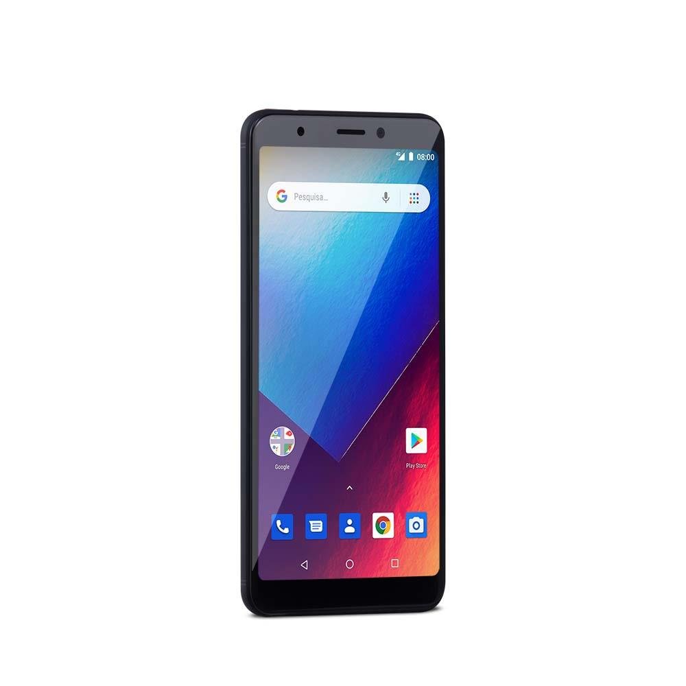 Smartphone Multilaser Ms60X 1GB 16GB Tela 5,7 Pol. Android 8.1 Câmera 13Mp+8Mp Preto - P9081