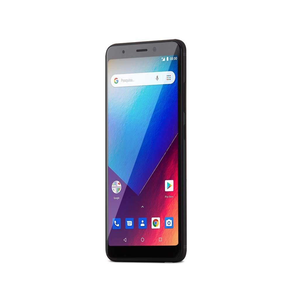 Smartphone Multilaser Ms60X 1GB 16GB Tela 5,7 Pol. Android 8.1 Câmera 13Mp+8Mp Preto - P9081