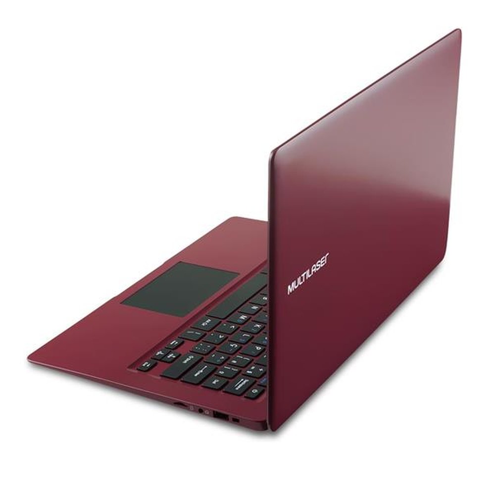 Notebook Multilaser Legacy C 14 Pol 2GB 32GB Atom Win Vermelho - PC132