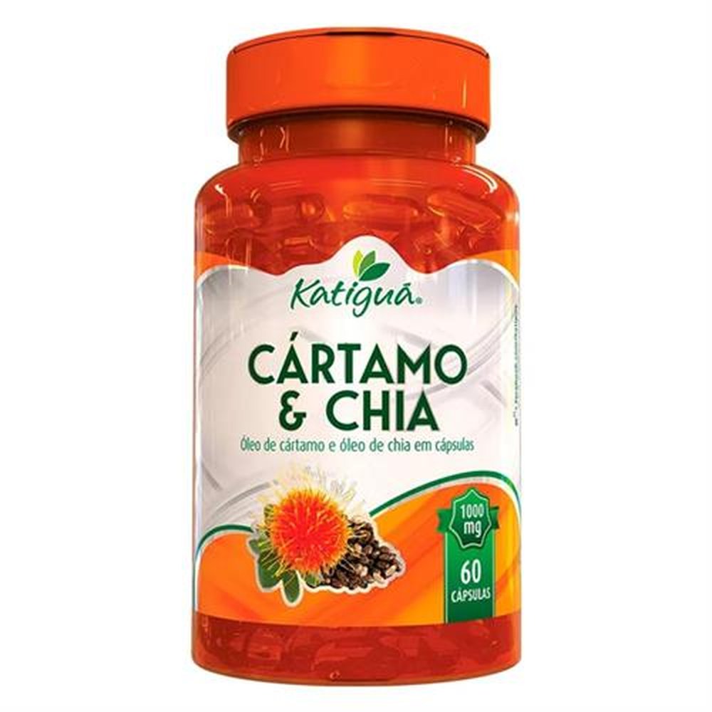 Oleo De Cartamo E Chia 1000Mg 60 Capsula - KATIGUA