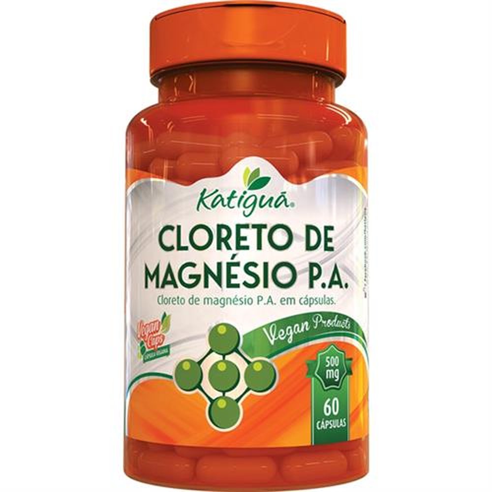 Cloreto Magnesio Para A- 500Mg Com 60 Capsula - KATIGUA