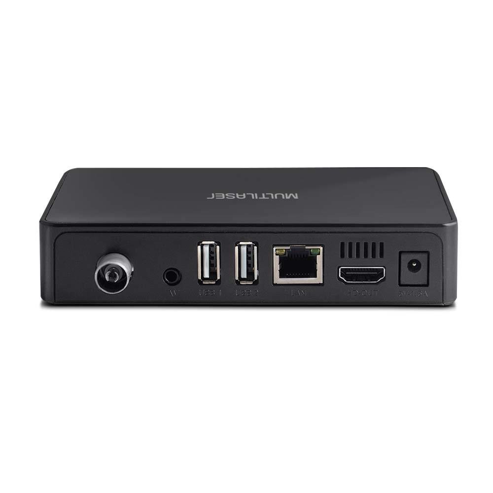 Smart TV Box Hibrido Android + Conversor 1GB Ram + 8GB Flash Preto Multilaser - PC001