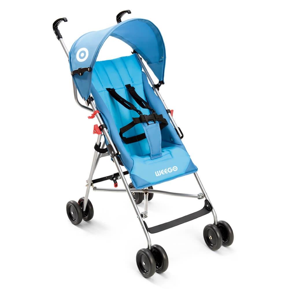 Carrinho Guarda-Chuva Way +6 meses 15kg Azul Weego - BB507