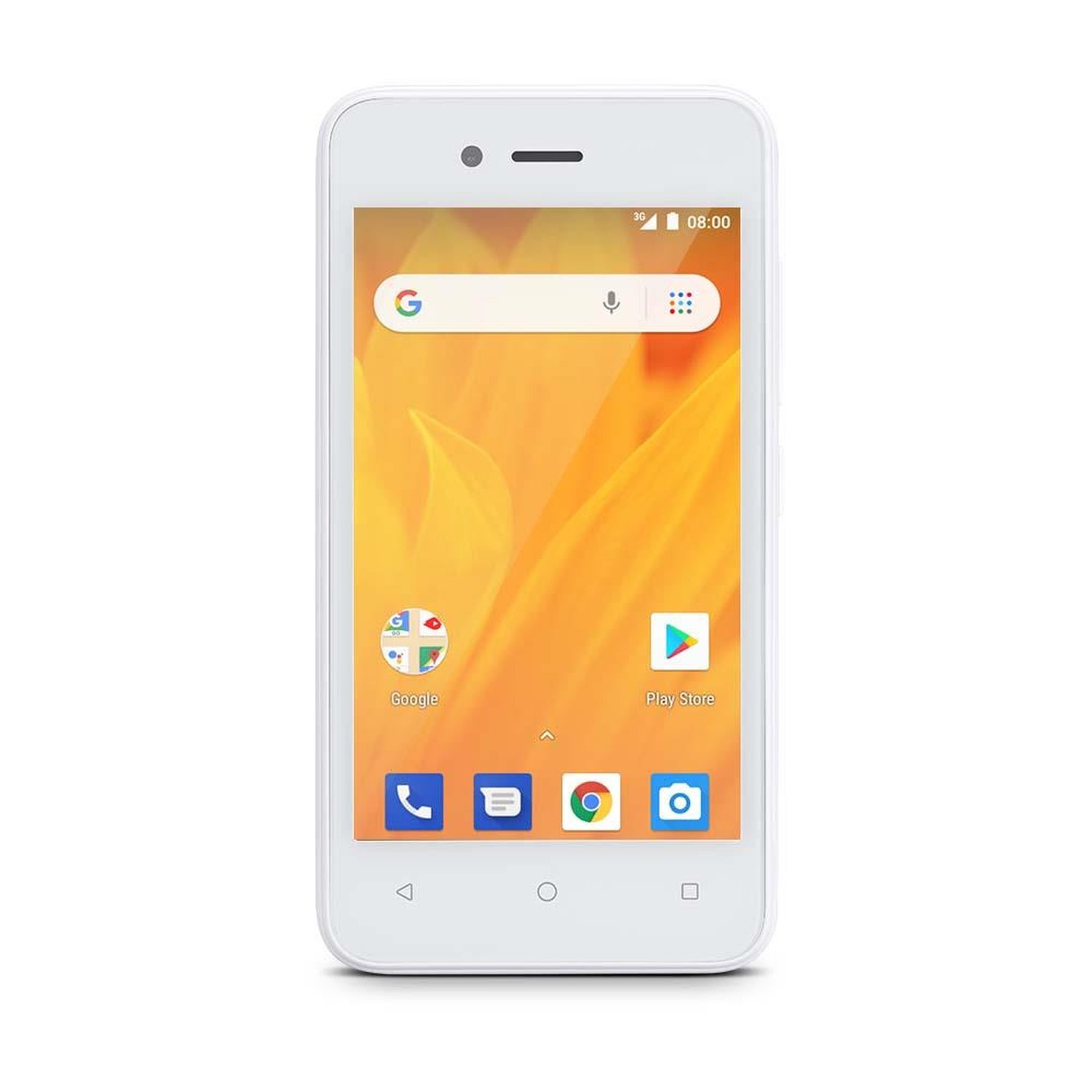 Smartphone Ms40G 3G 4 Pol. 512Mb Ram + 8Gb Android 8.1 Dual Câmera 5Mp+2Mp Branco Multilaser - P9071