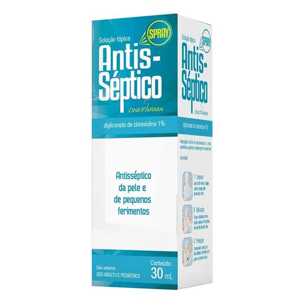 Antisseptico One Farma Spray 30Ml - CIMED