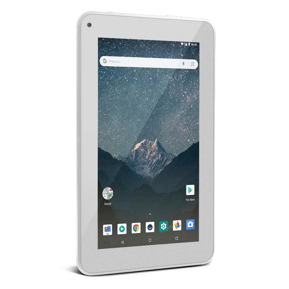 Tablet Multilaser M7S Lite Quad-Core Wi-Fi 1GB 8GB Tela 7 Pol. Android 8.1 Branco - NB297