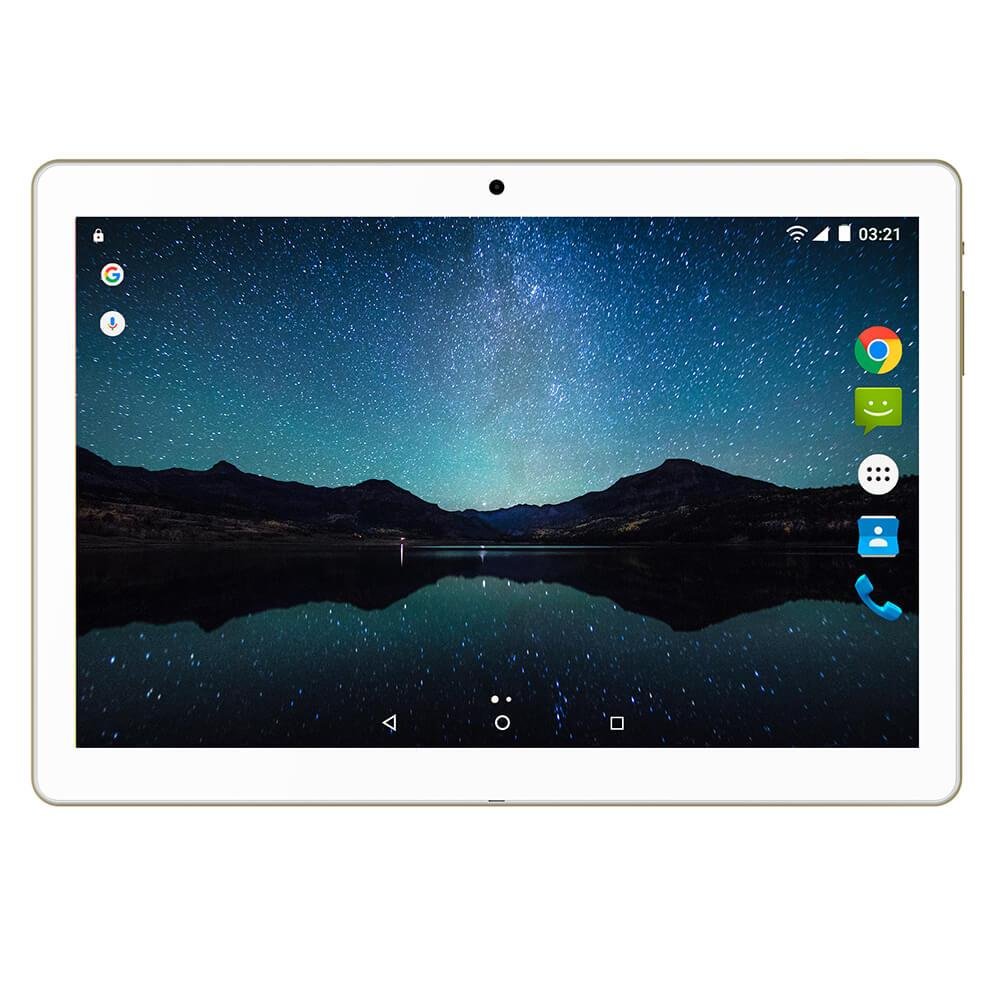 Tablet M10A Lite 3G Android 7.0 Dual Câmera 10 Polegadas Quad Core Multilaser Dourado - NB268