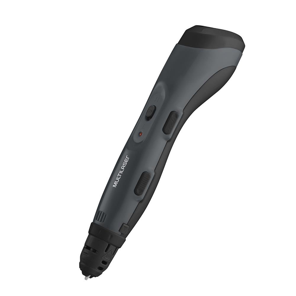 Caneta 3D Com 2 Filamentos 9 Níveis De Velocidade Multilaser - GA158