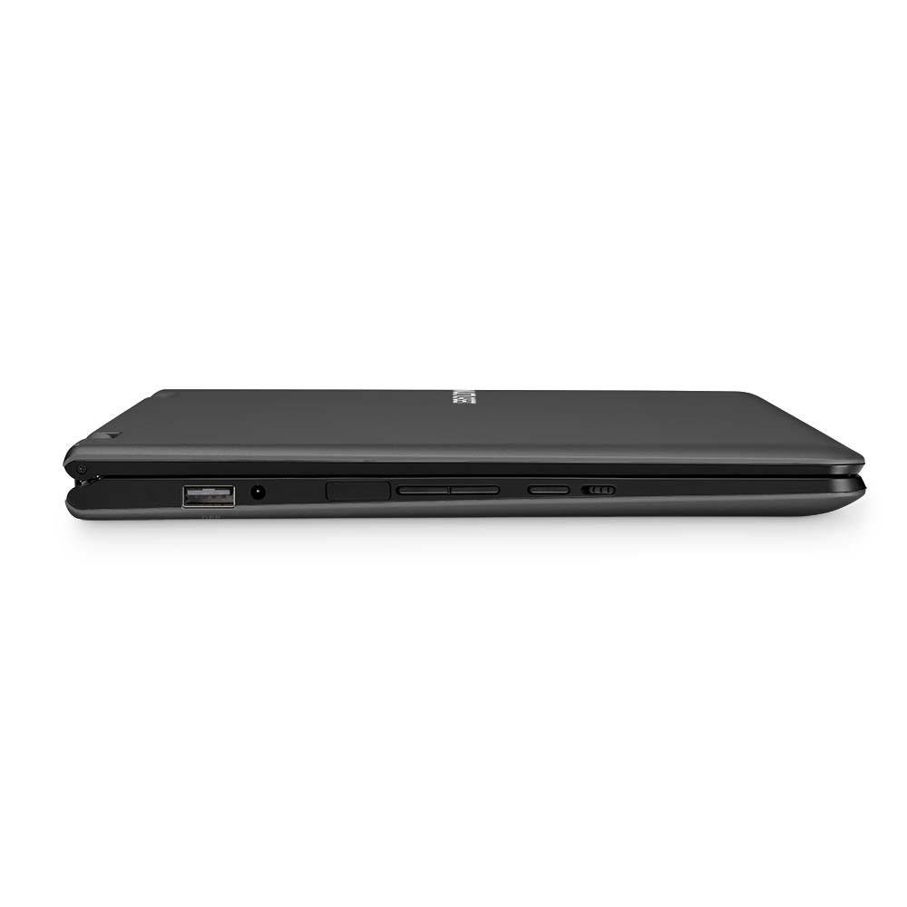 Notebook Multilaser 2 em 1 M11W Intel Quad Core 2GB 32GB 11.6 Pol. Touch Screen Windows 10 Cinza - NB258