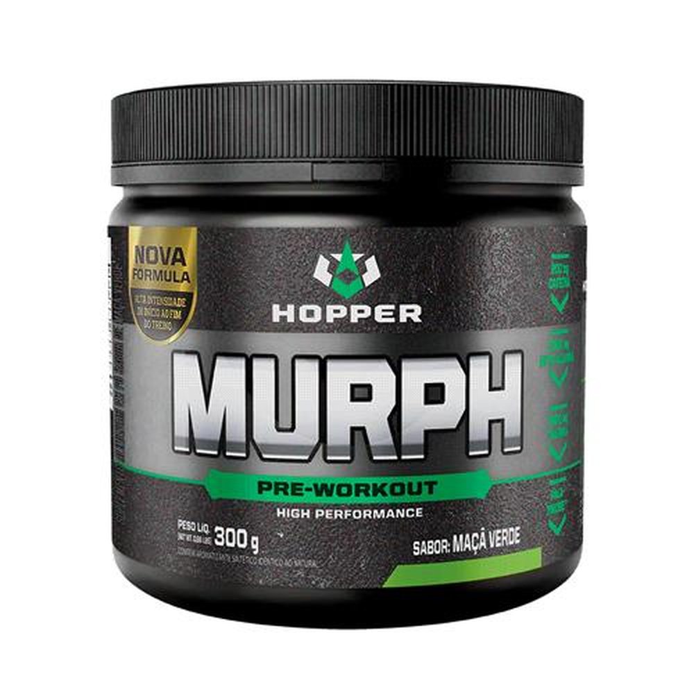 Murph Pre Workout Maçã Verde 300 G