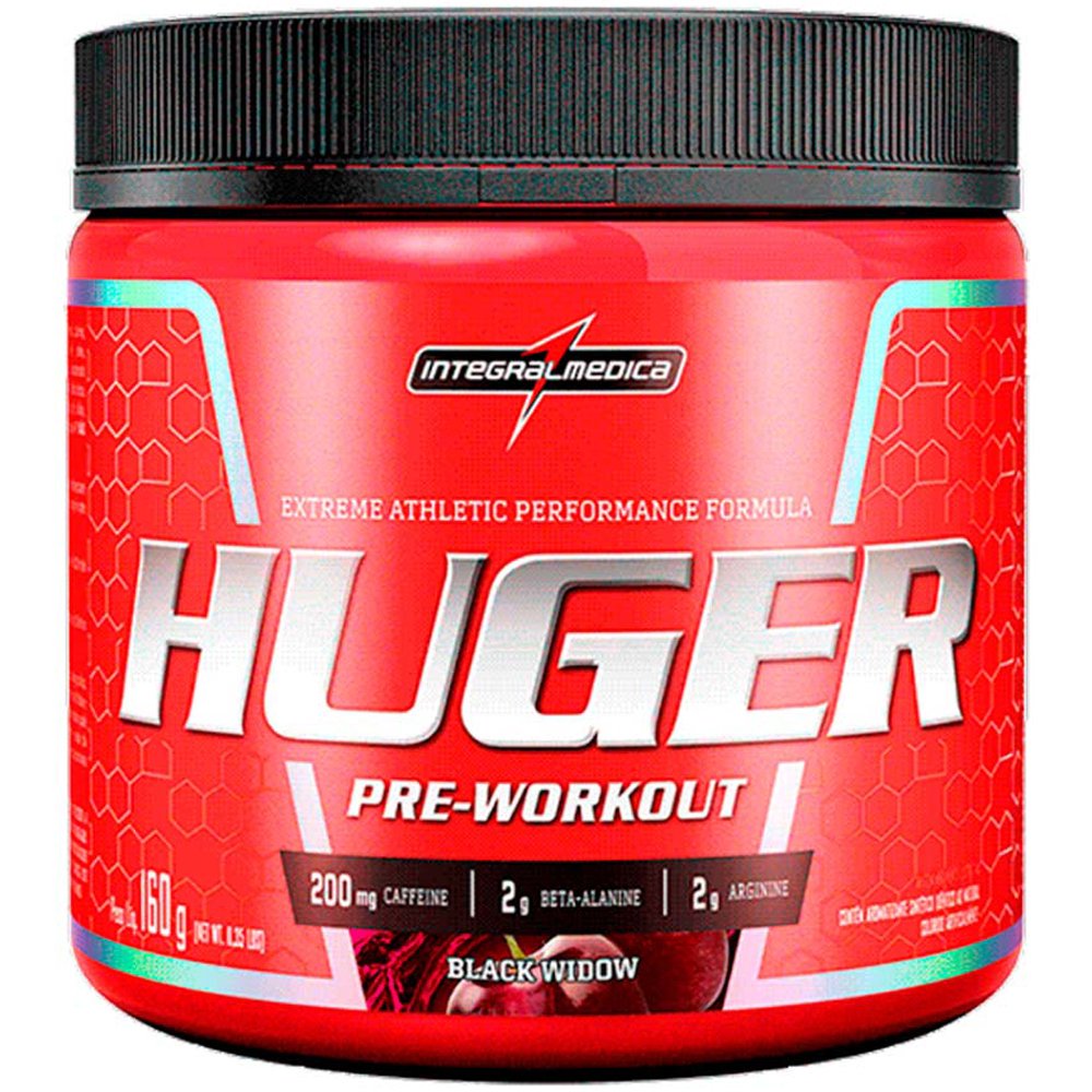 Pre Treino Huger Integralmedica Black Widow 160g