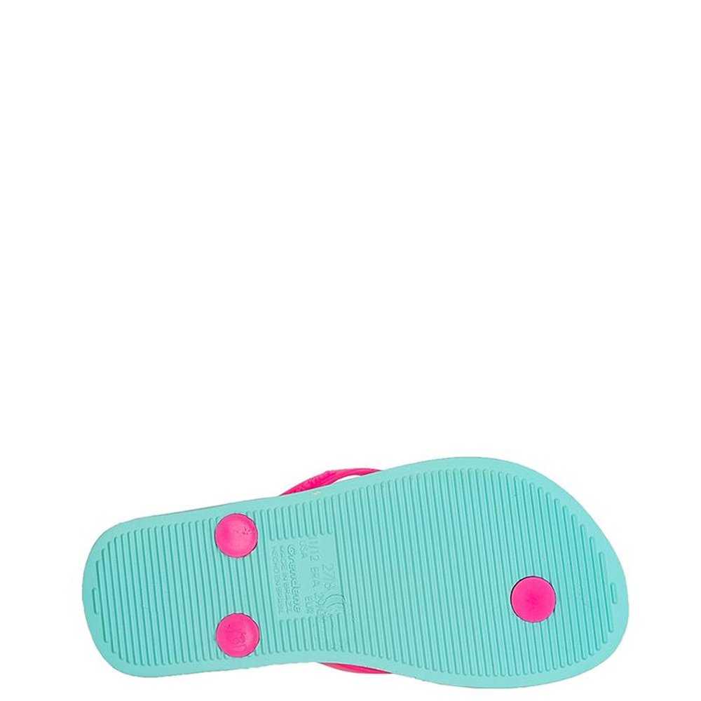 Chinelo Infantil Moranguinho 25510 Rosa - Verde-Agua - Grade com 12 pares