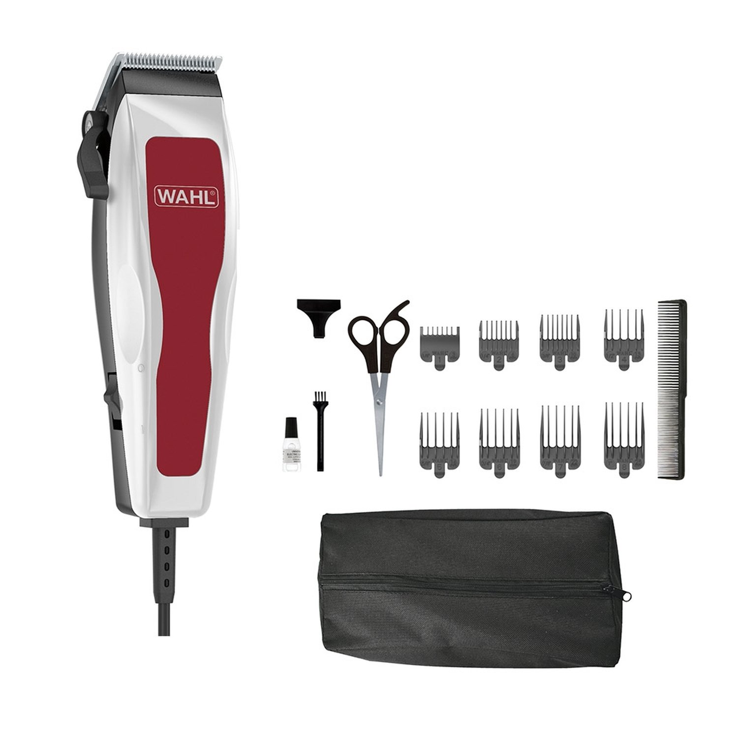 Cortador de Cabelo Wahl Style Pro com 8 Pentes 110V