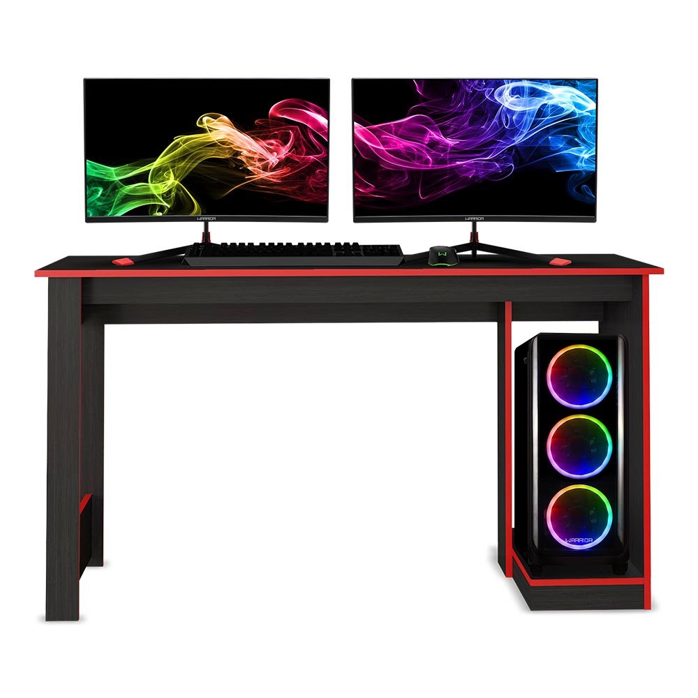 Mesa Gamer Dalka 136x54cm Altura 75cm Warrior - GA196