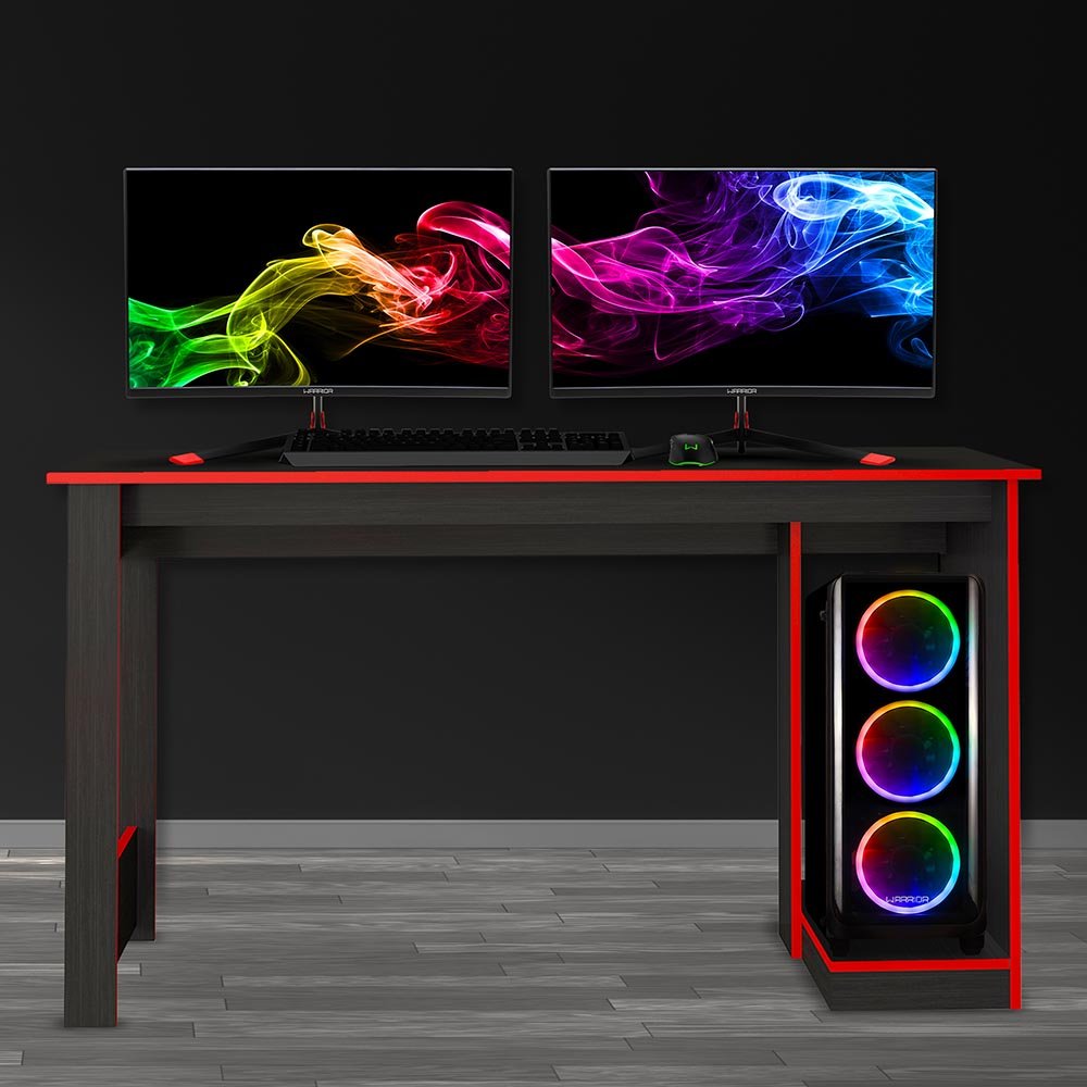 Mesa Gamer Dalka 136x54cm Altura 75cm Warrior - GA196