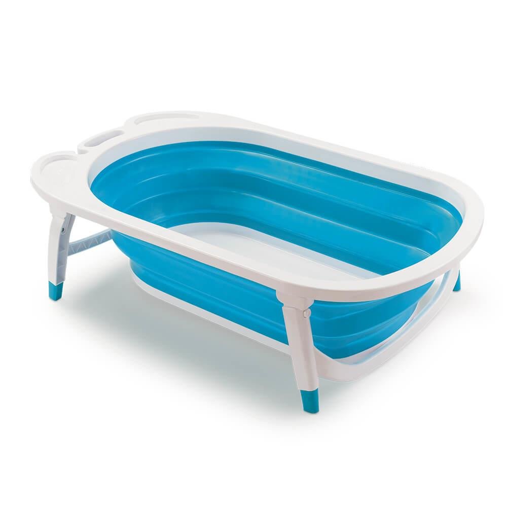 Banheira Dobrável Flexi Bath Azul Multikids Baby - BB172