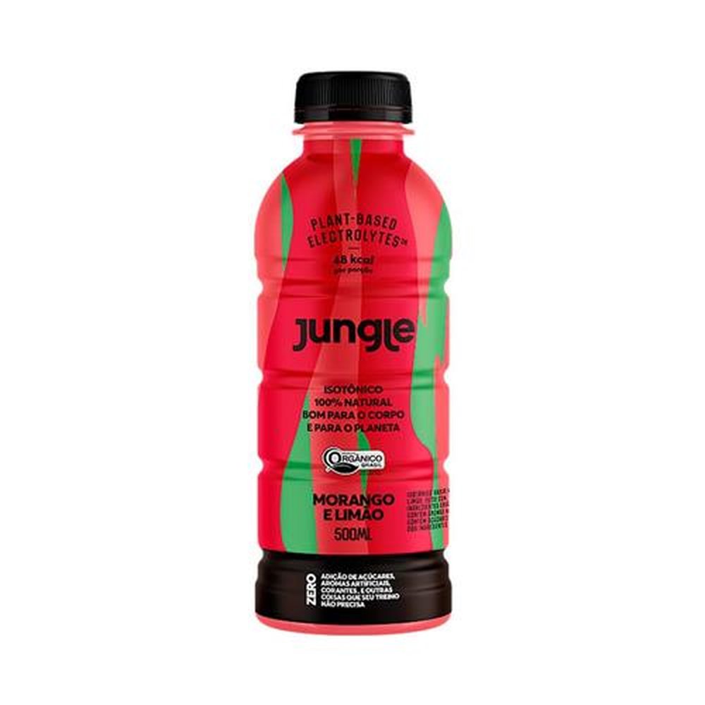 Isotônico Jungle Sabor Morango e Limao 500 ml