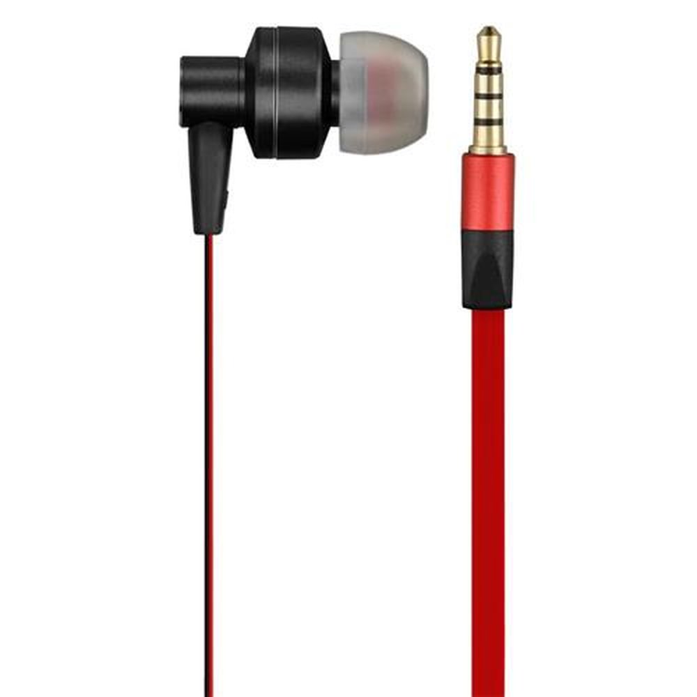 Fone De Ouvido Stereo Áudio Wired Vermelho Pulse - PH154