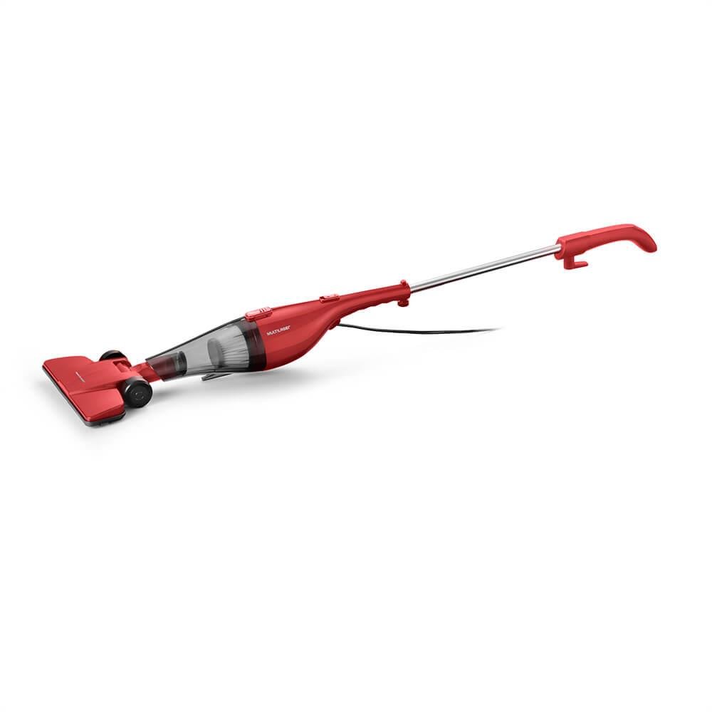 Aspirador de Pó Vertical De Mão 127V 1000W 1,2L Vermelho Multilaser - HO03
