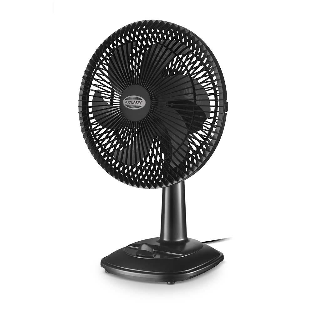 Ventilador de Mesa 30cm 40W Silencioso 220V Preto Multilaser - HO022