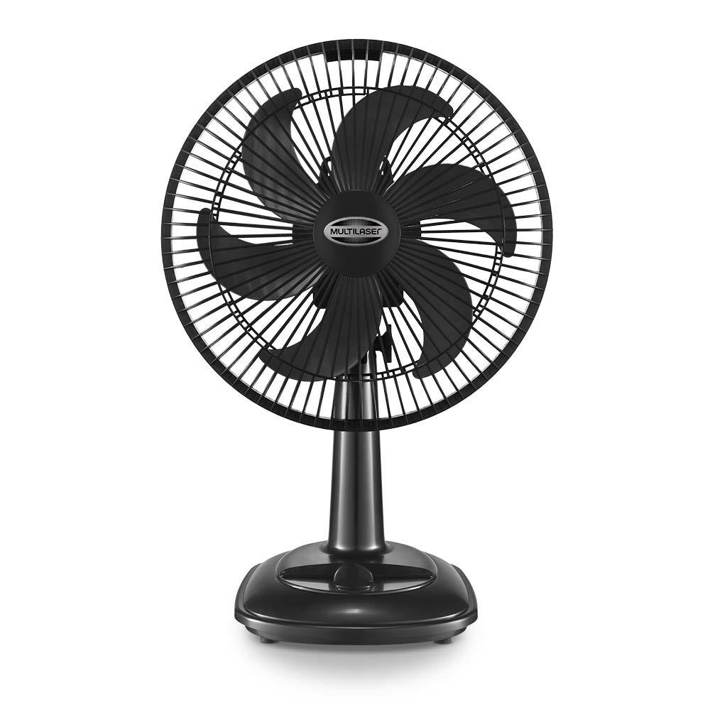 Ventilador de Mesa 30cm 40W Silencioso 220V Preto Multilaser - HO022