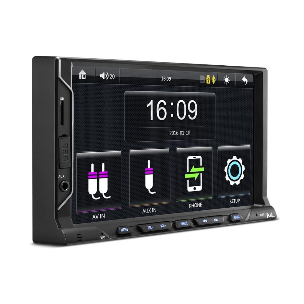 Central Multimídia Evolve FIT S 7 Pol. Mirror Link Multilaser - GP340