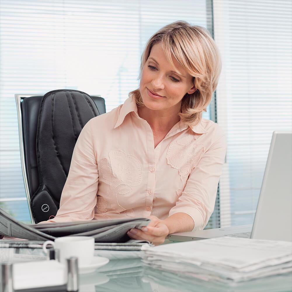 Assento Massageador Vibratório Home E Car Bivolt Serene - HC011