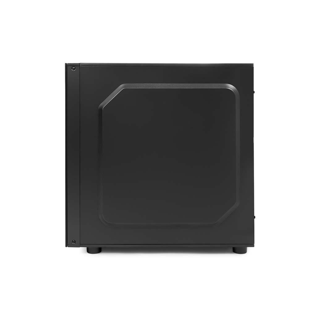 Gabinete Gamer Karok Painel Vidro Temperado Preto Warrior - GA177